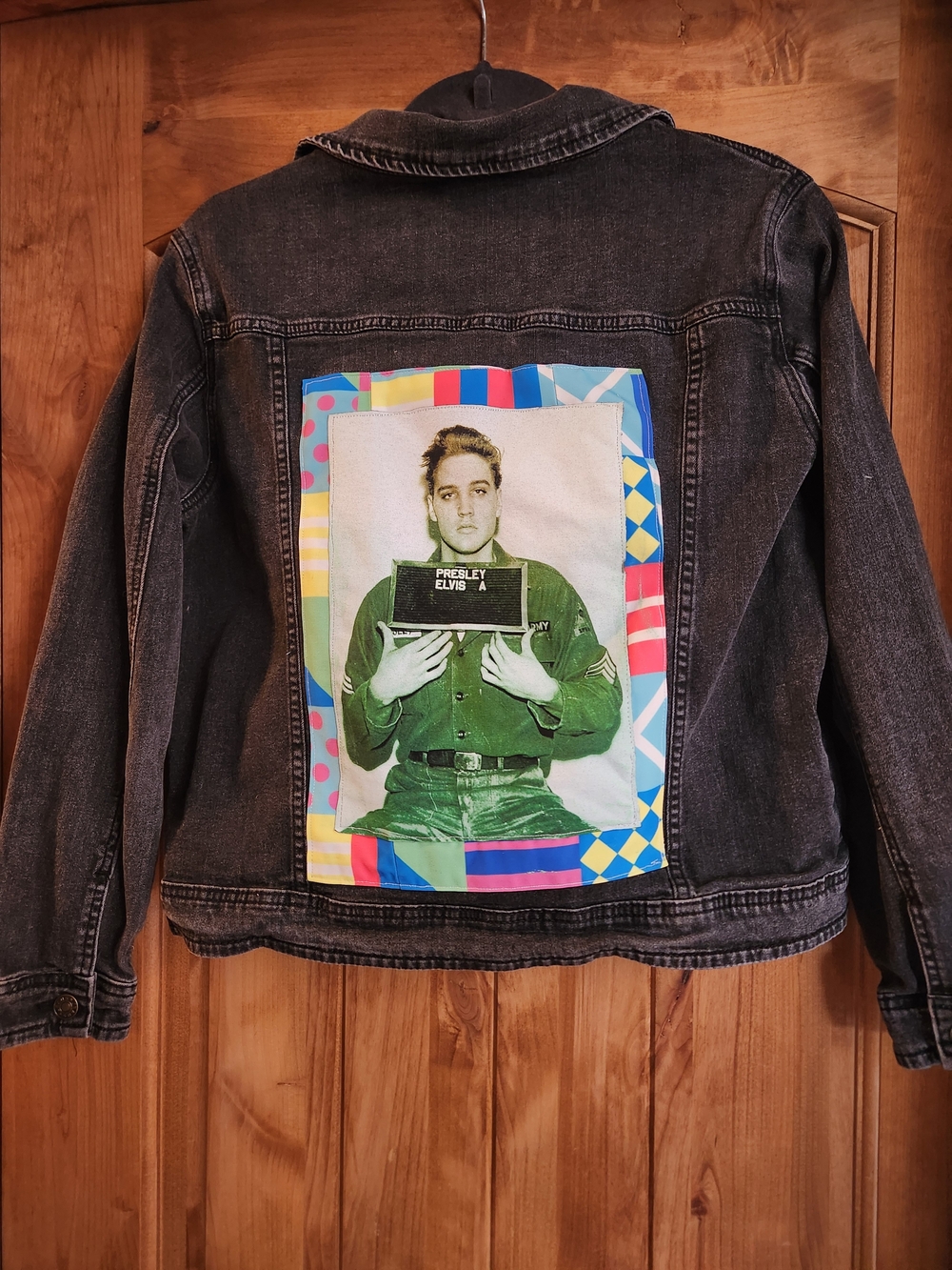 Custom Elvis Denim Jacket
